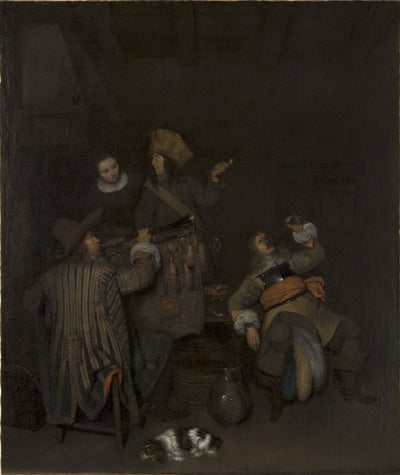 Salle de garde - Gerard ter Borch