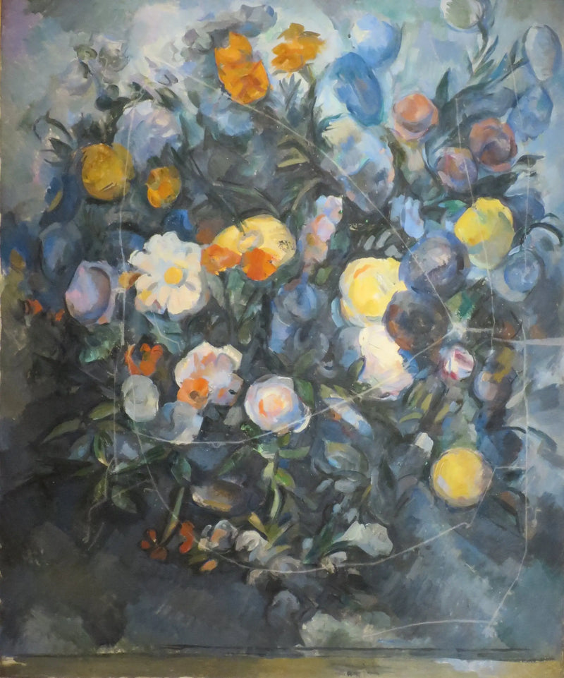 Bouquet de fleurs, d'après Delacroix - Paul Cézanne