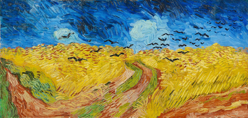 Champ de blé aux corbeaux - Vincent van Gogh