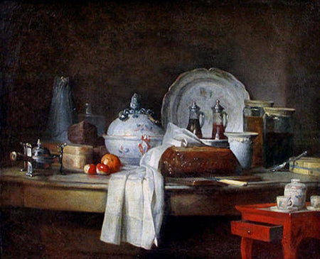 La table d'office - Jean Siméon Chardin
