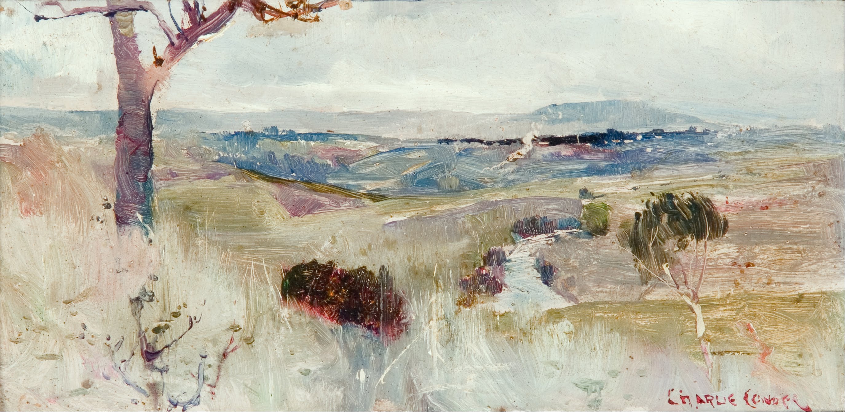 Dandenongs d'Heidelberg - Charles Conder