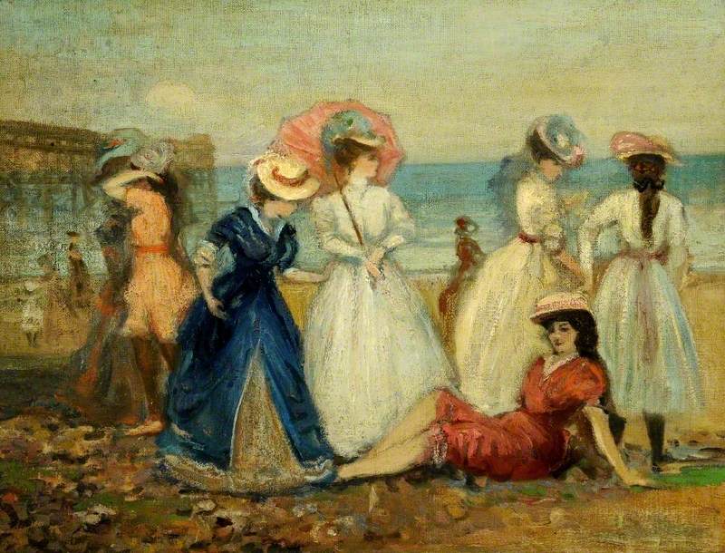 Au bord de la mer - Charles Conder