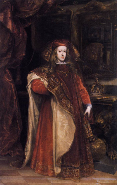Charles II en grand maître de la Toison d'or - Juan Carreño de Miranda