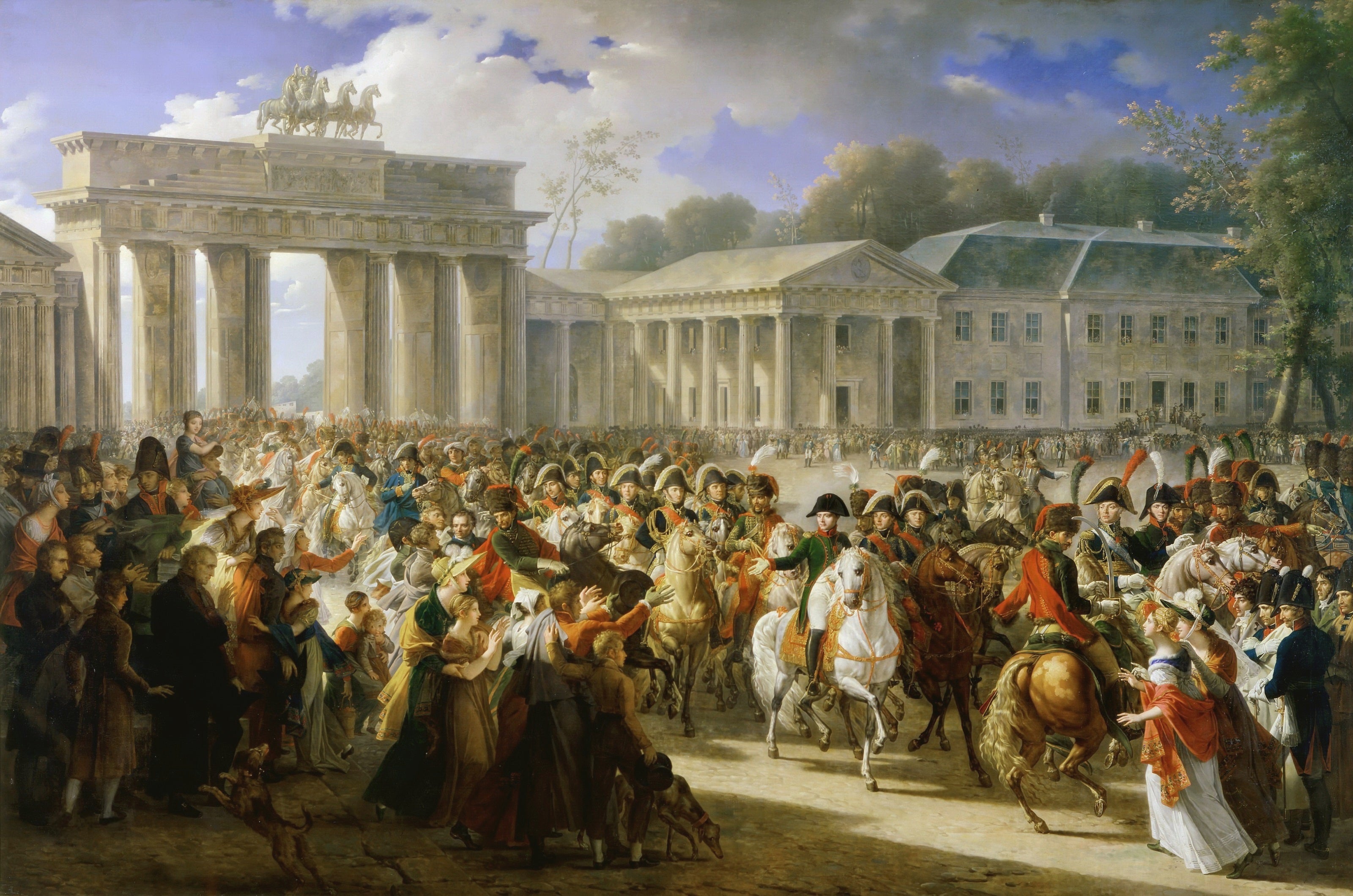 Entrée de Napoléon Ier à Berlin, 27 octobre 1806 - Charles Meynier