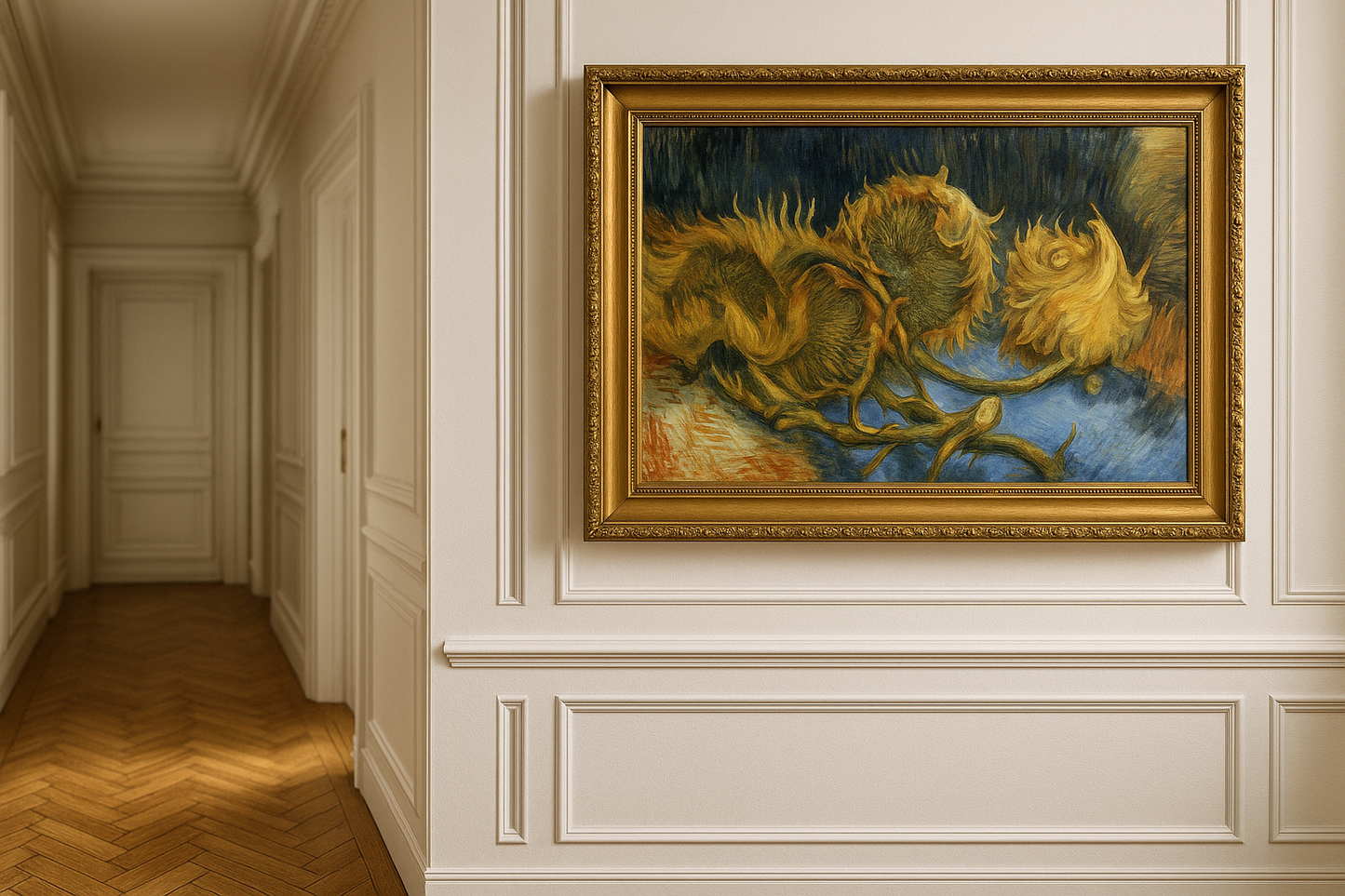 🌻 Quatre tournesols défraîchis – Vincent van Gogh (1887)