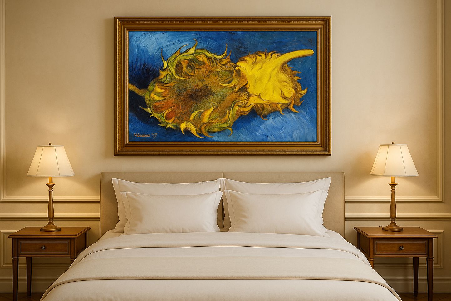 🌻 Deux Tournesols coupés – Vincent van Gogh (1887)