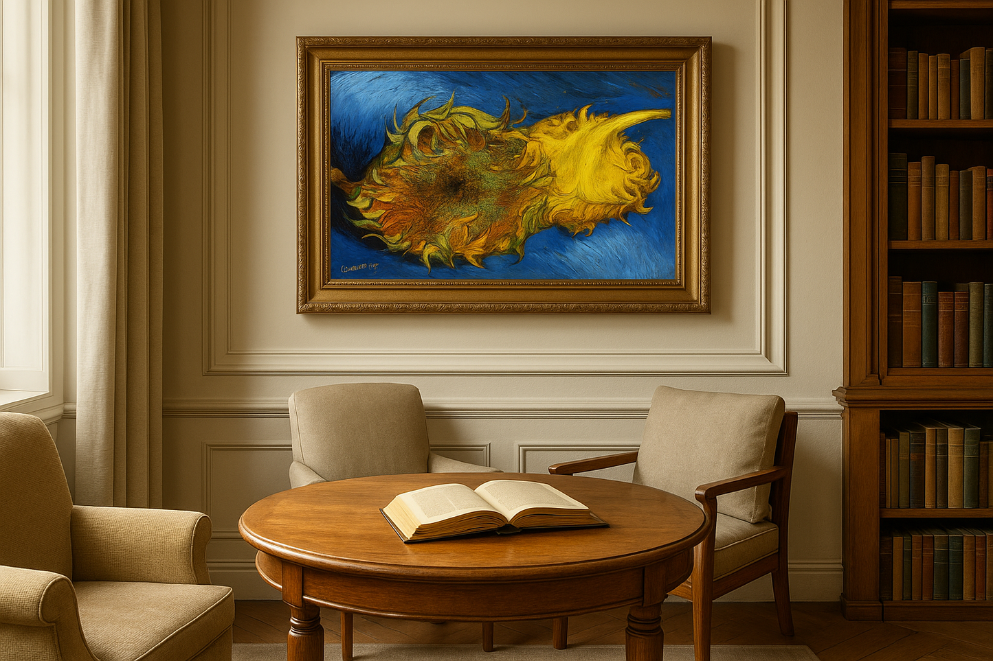 🌻 Deux Tournesols coupés – Vincent van Gogh (1887)