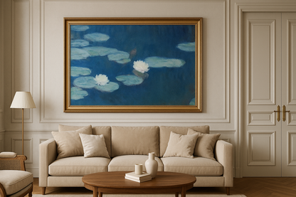 Nymphéas bleus – Claude Monet (vers 1906)