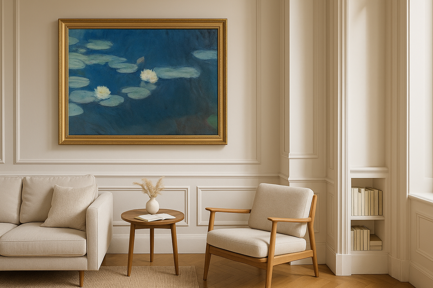 Nymphéas bleus – Claude Monet (vers 1906)