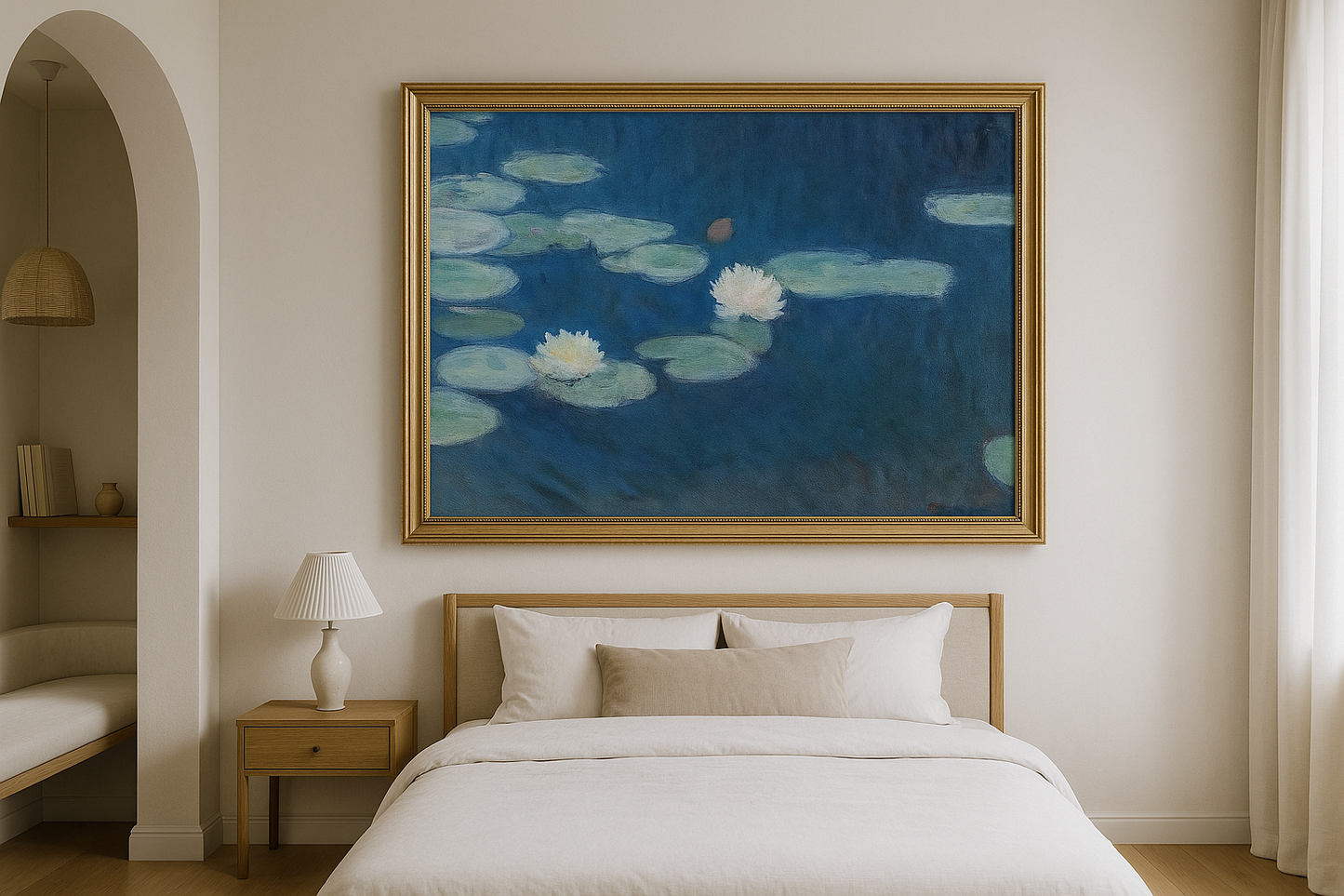 Nymphéas bleus – Claude Monet (vers 1906)