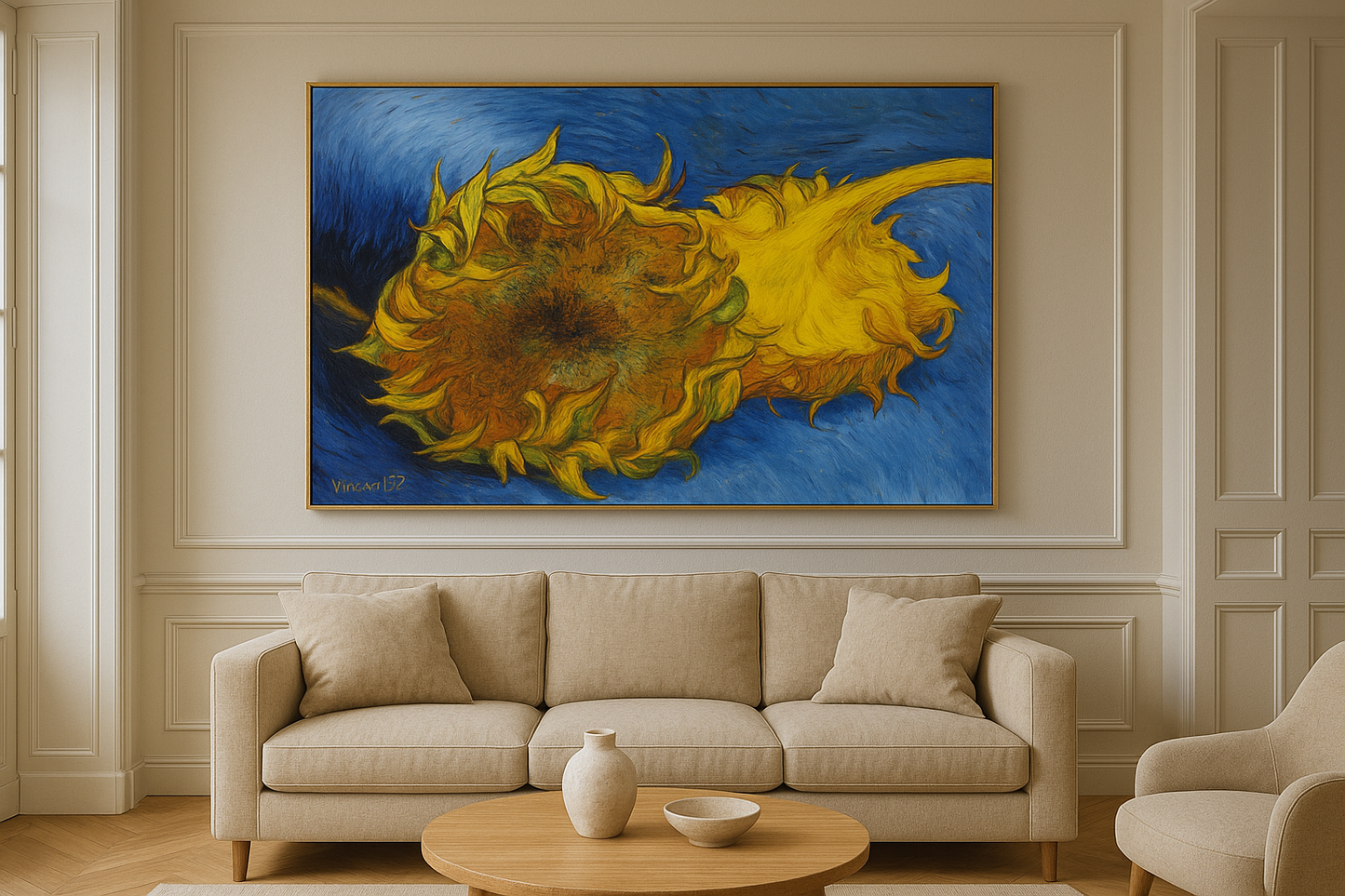 🌻 Deux Tournesols coupés – Vincent van Gogh (1887)