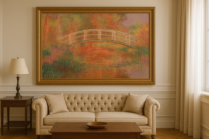 Le Pont Japonais – Claude Monet, vers 1920-1924