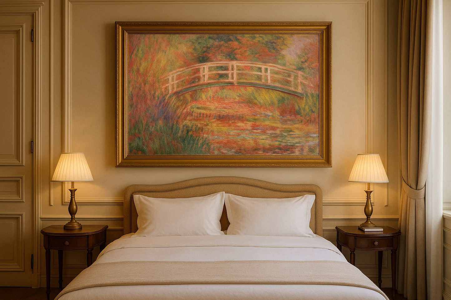 Le Pont Japonais – Claude Monet, vers 1920-1924