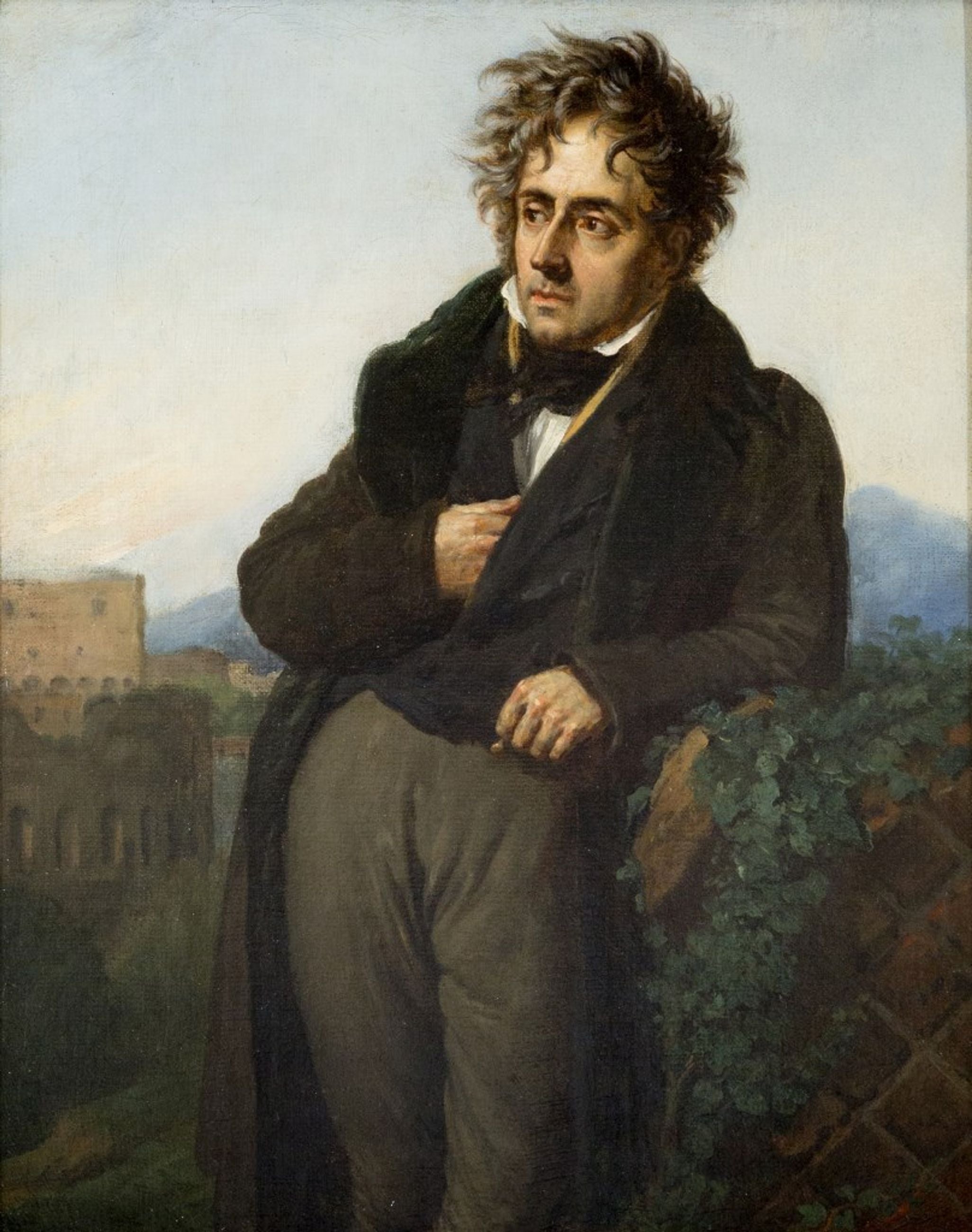 Portrait de François-René de Chateaubriand - Anne-Louis Girodet