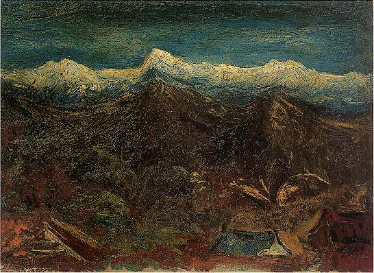 Neige sur le mont Yu - Chen Cheng-po