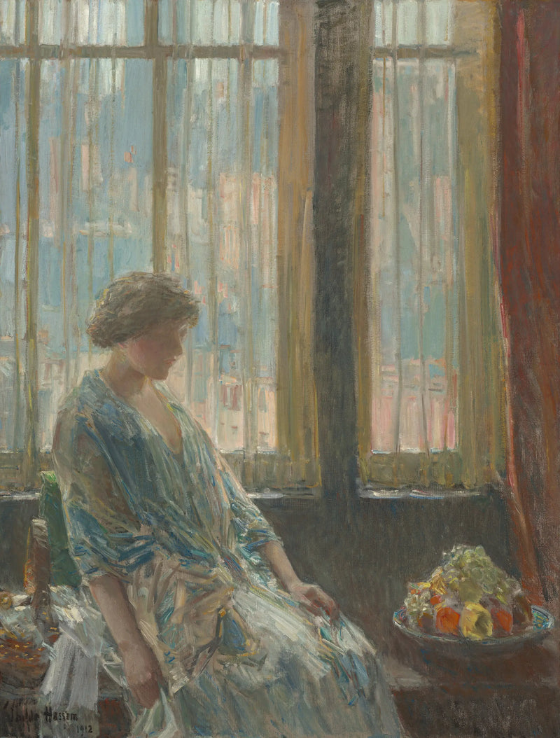La fenêtre de New York - Childe Hassam