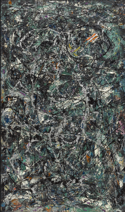 Cinq brasses complètes - Jackson Pollock