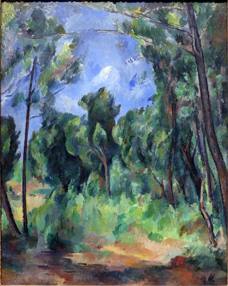 Clairière - Paul Cézanne