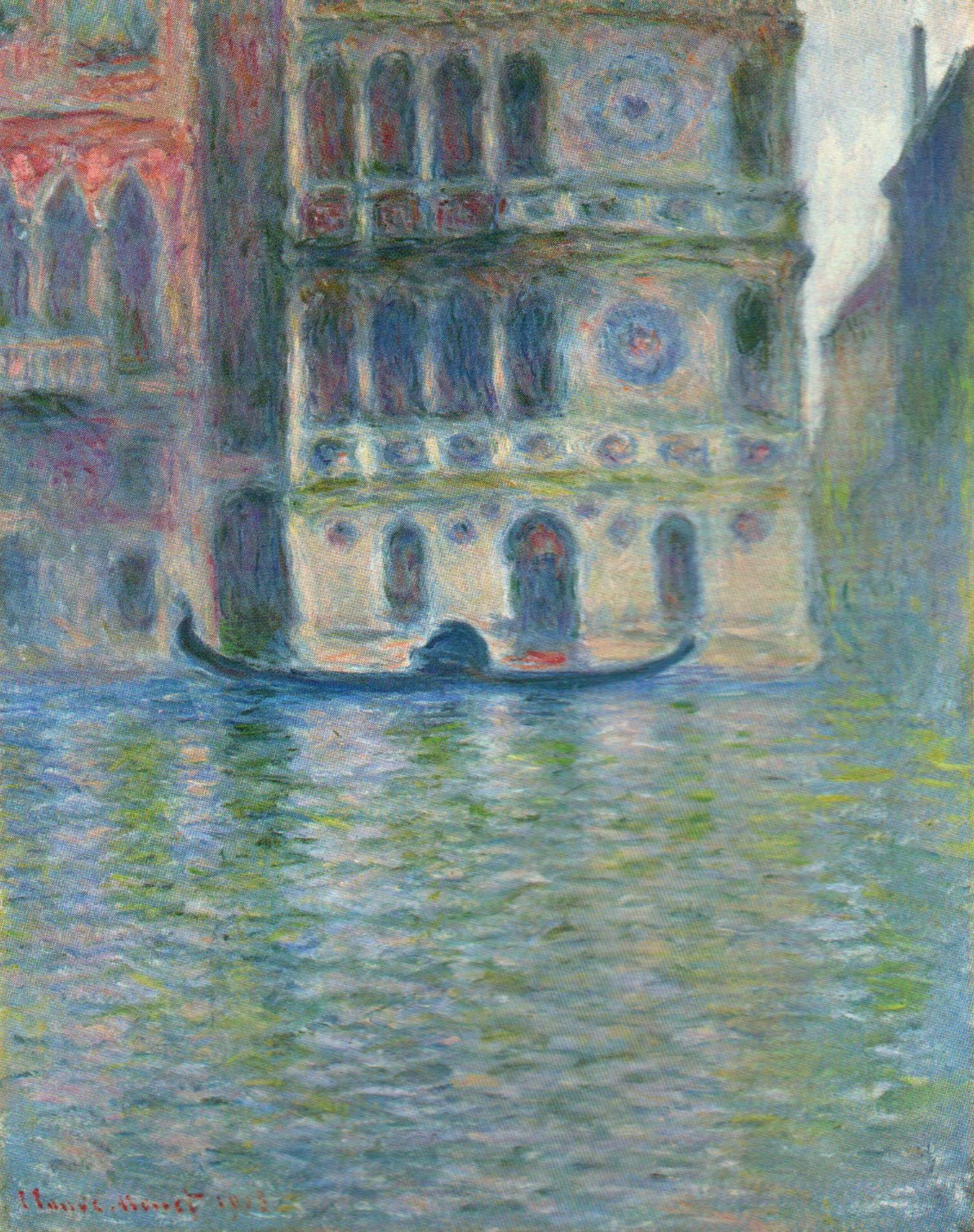 « Palazzo Dario, Venise » – Claude Monet (1908)