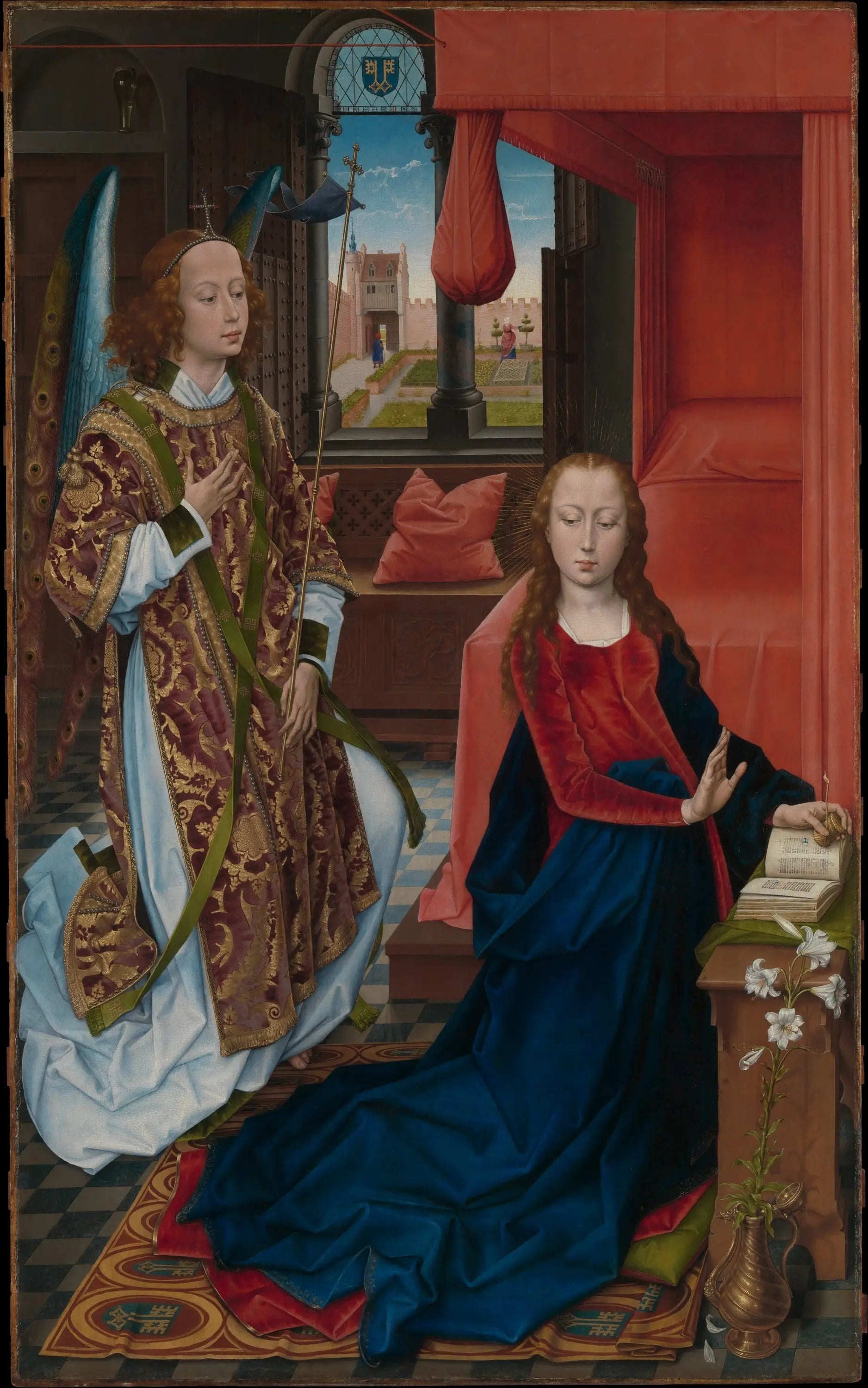 L’Annonciation - Hans Memling - Alpha Reproduction