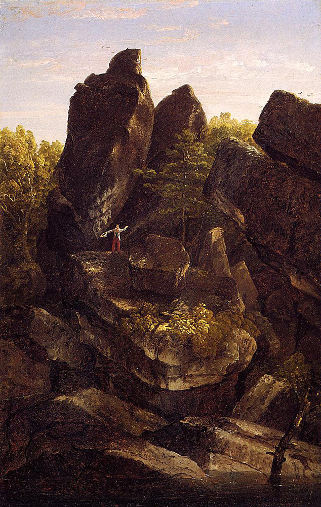 Un vallon rocailleux - Thomas Cole