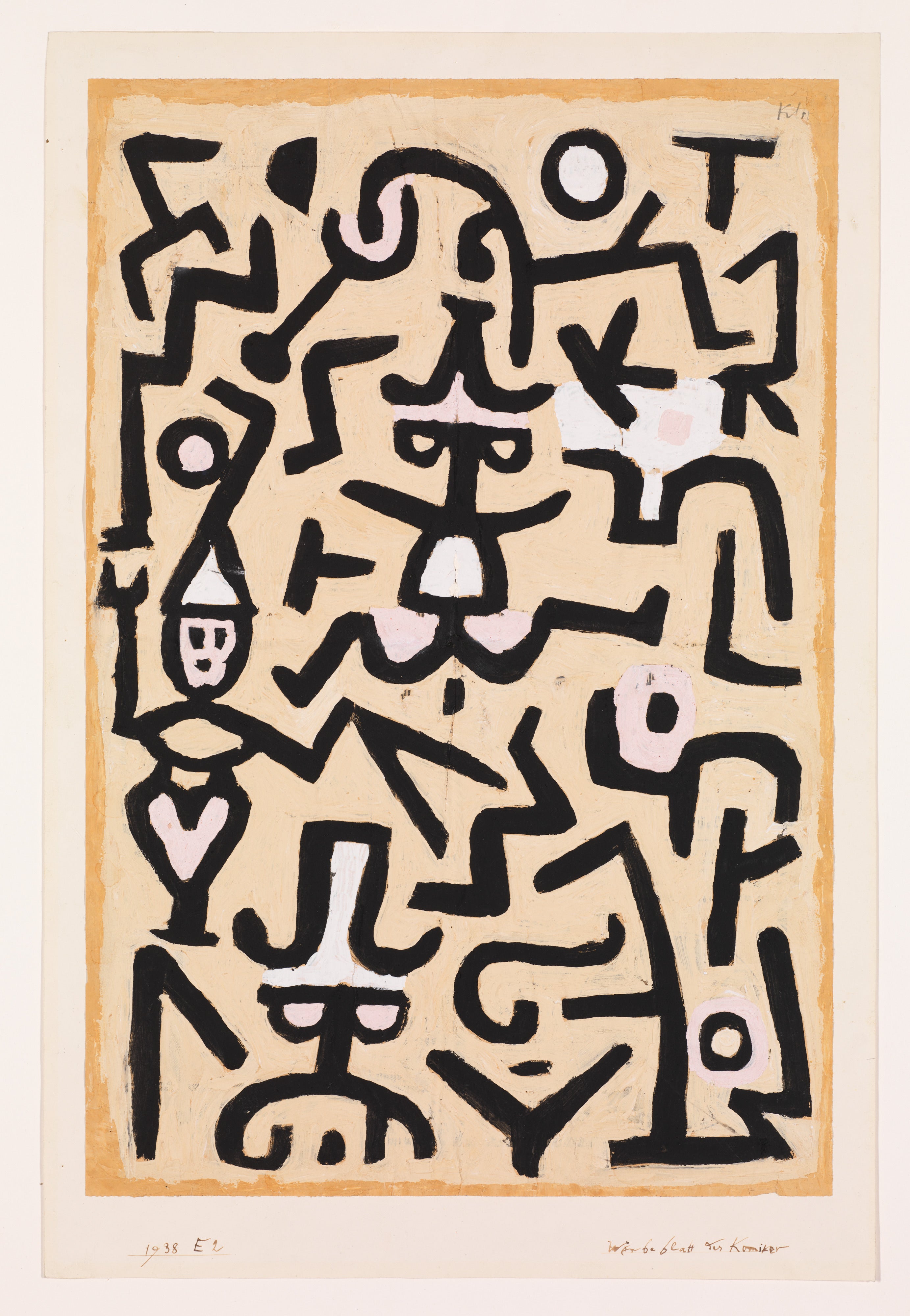 Flyer des humoristes - Paul Klee