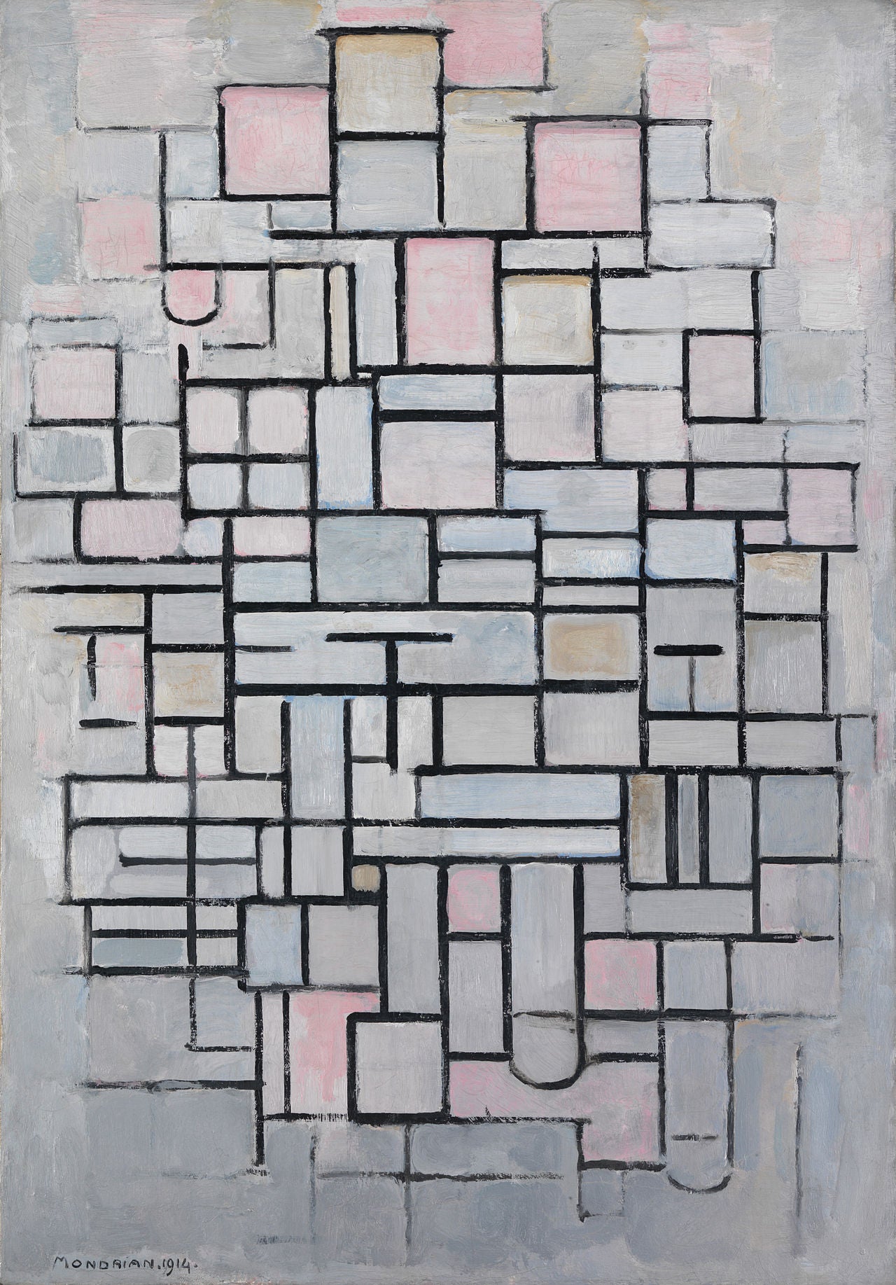 Composition n°IV - Piet Mondrian