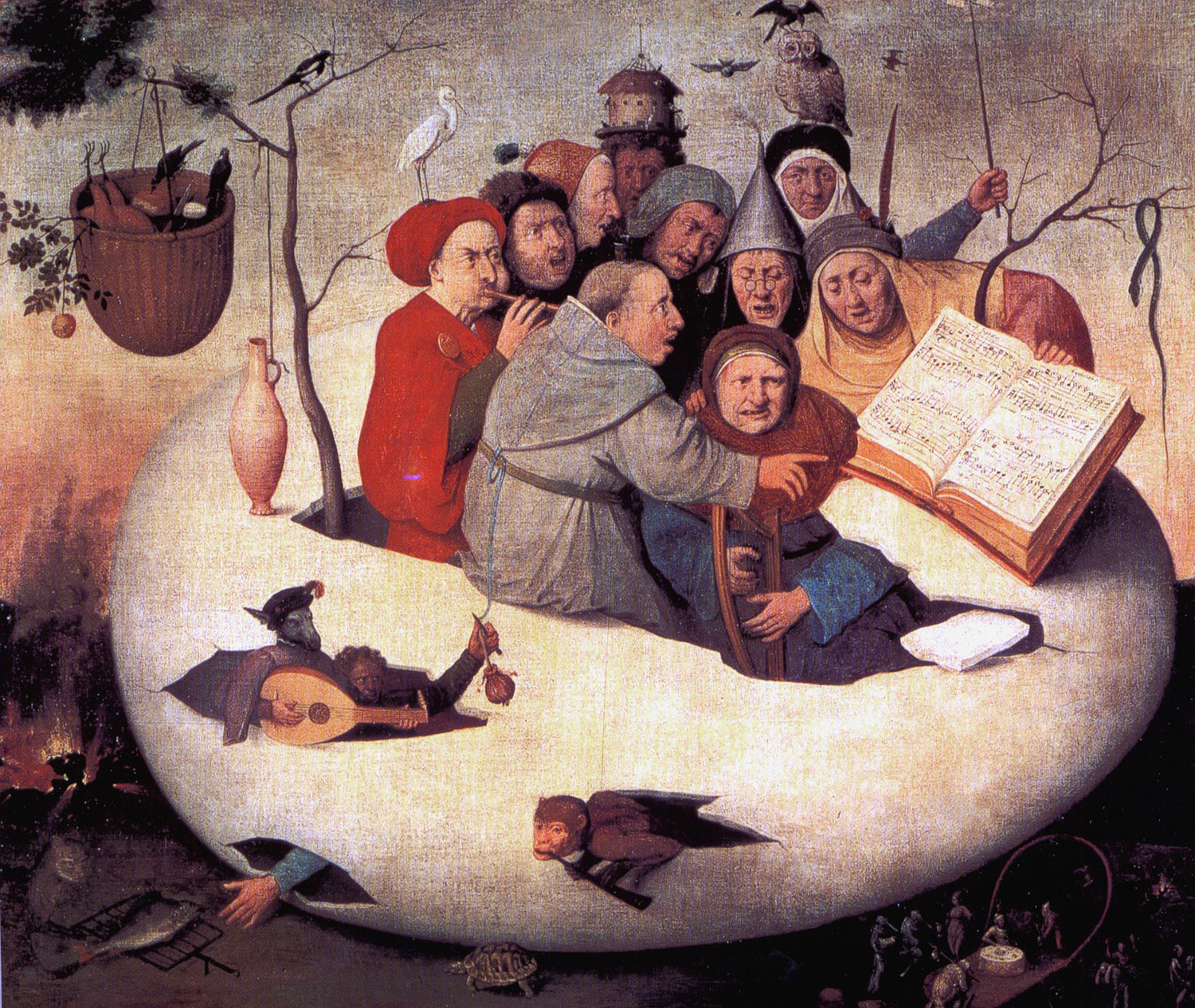 Le Concert dans l'œuf - Hieronymus Bosch