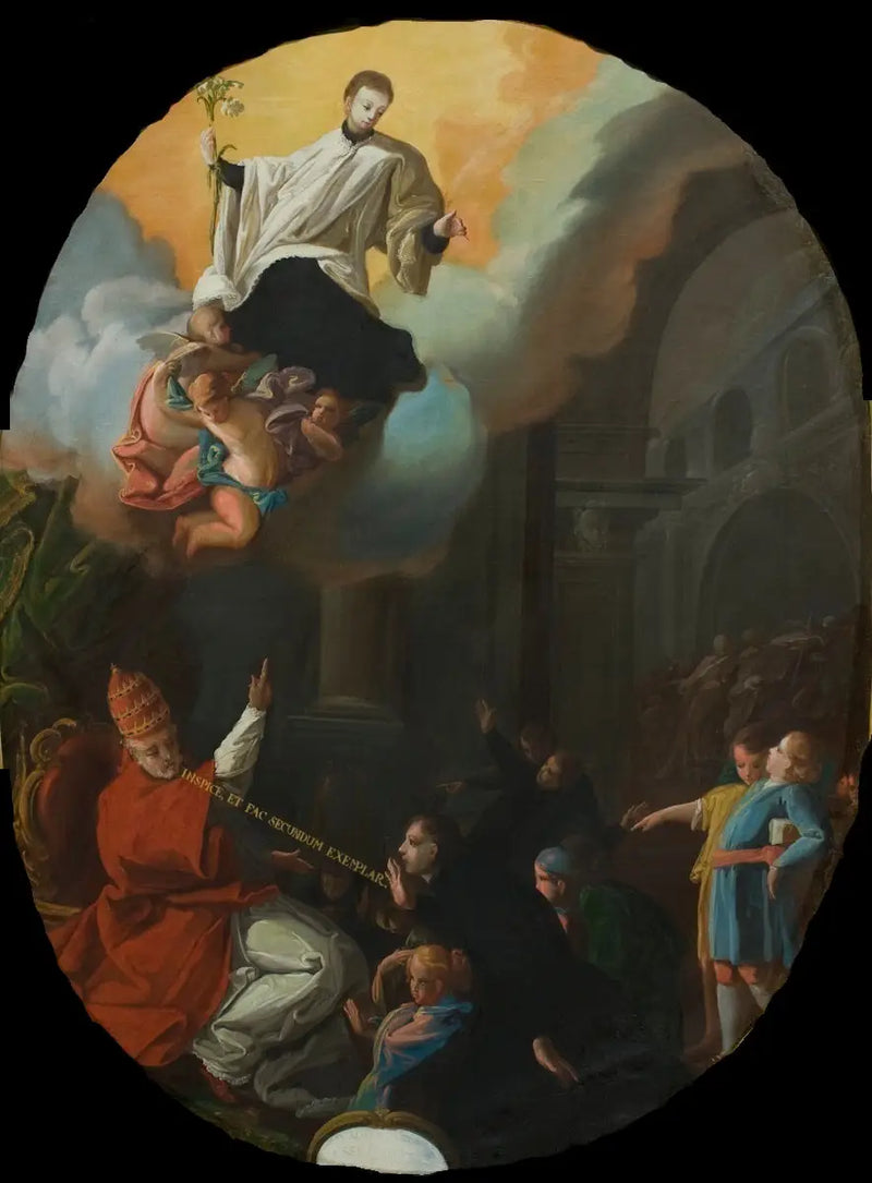 Consécration de saint Louis de Gonzague comme patron de la jeunesse - Francisco de Goya