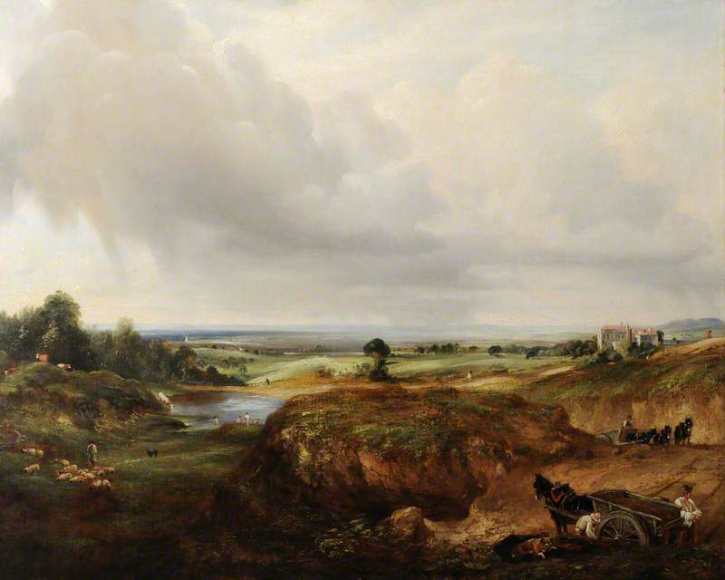 Vue de Hampstead Heath - John Constable