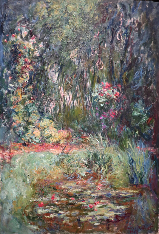🍃 Coin du bassin aux nymphéas – Claude Monet