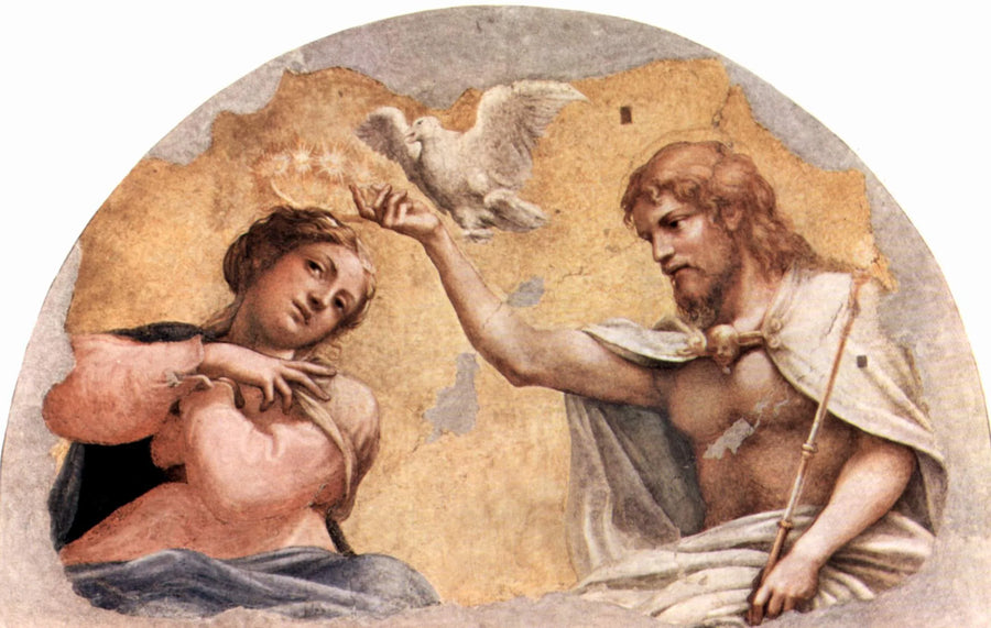 Le Couronnement de la Vierge - Corrège