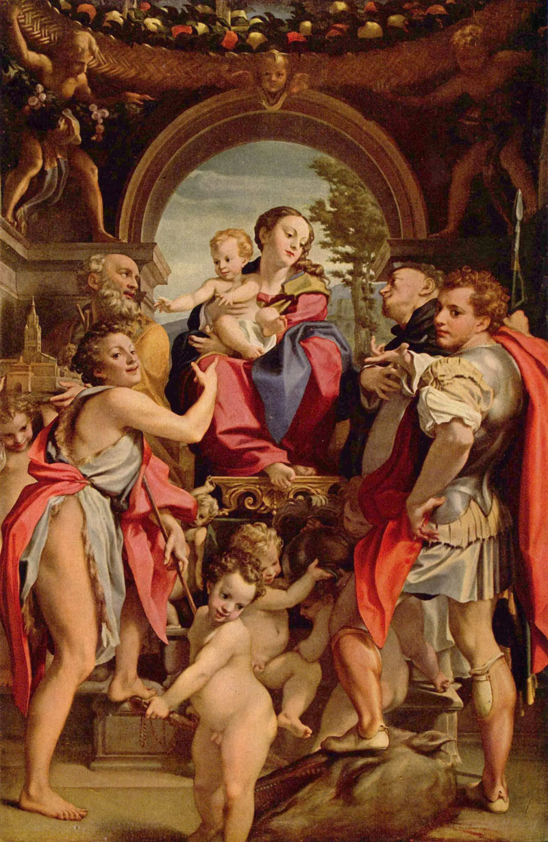 Madone de San Giorgio - Antonio da Correggio