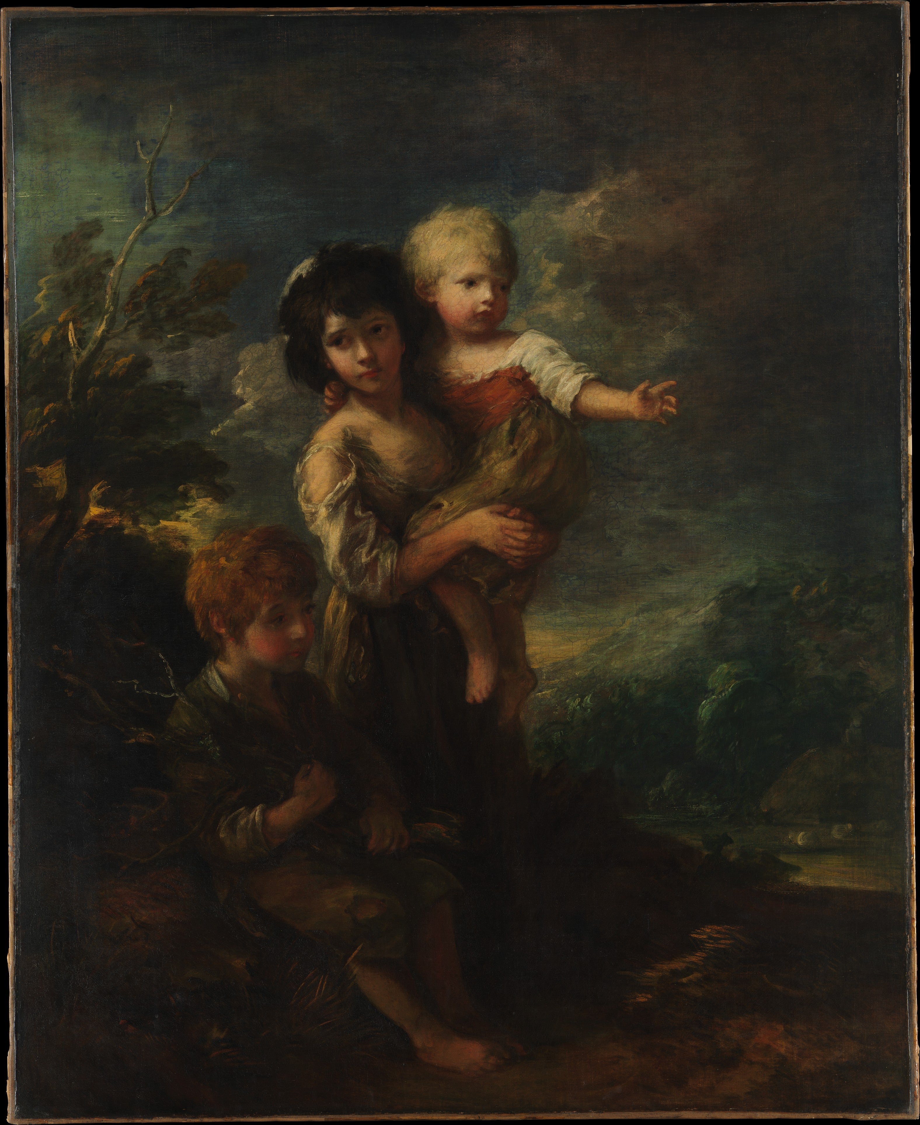 Les Enfants du Cottage (Les Cueilleurs de Bois) - Thomas Gainsborough