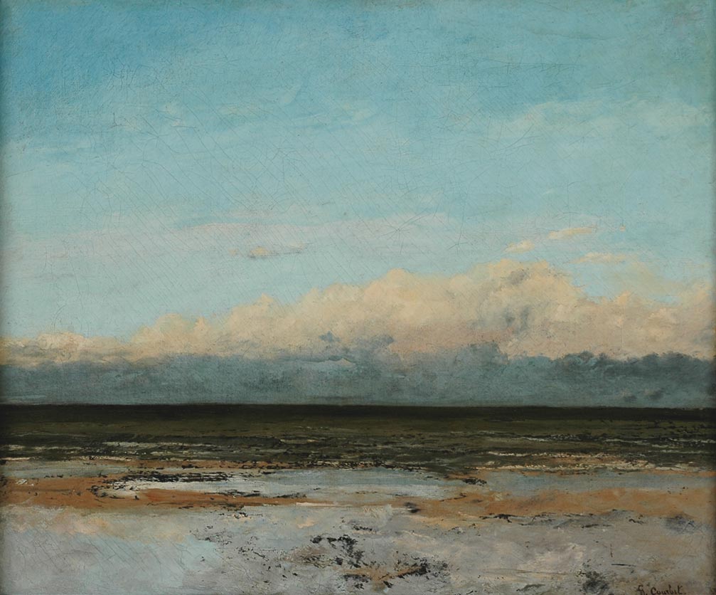 Marée montante - Gustave Courbet