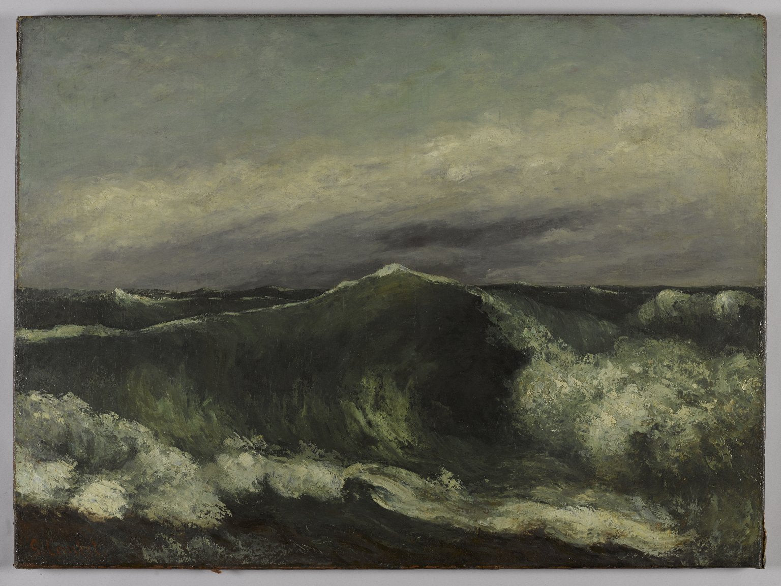 La Vague - Gustave Courbet