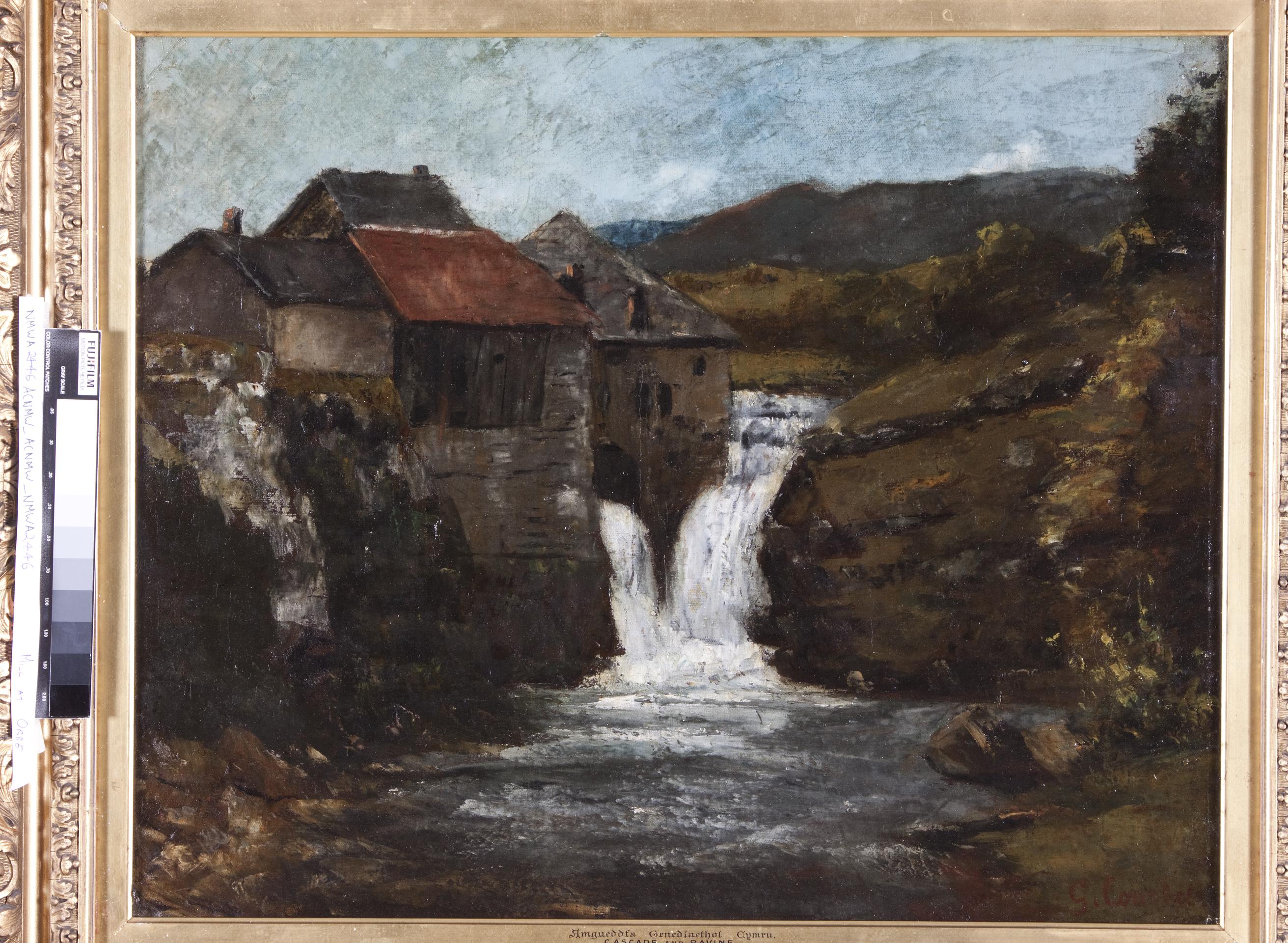 Le Moulin d'Orbe - Gustave Courbet