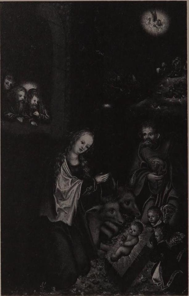 Nativité du Christ - Lucas Cranach the Elder