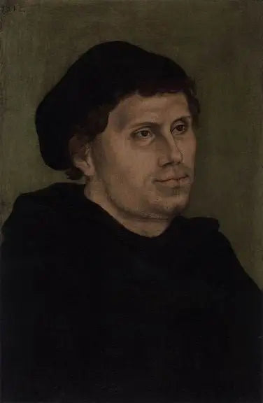 Portrait de Martin Luther (1483-1546) - Lucas Cranach the Elder