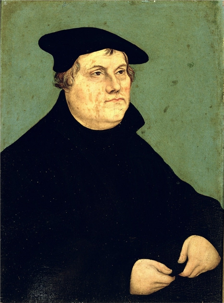 Portrait de Martin Luther - Lucas Cranach the Elder