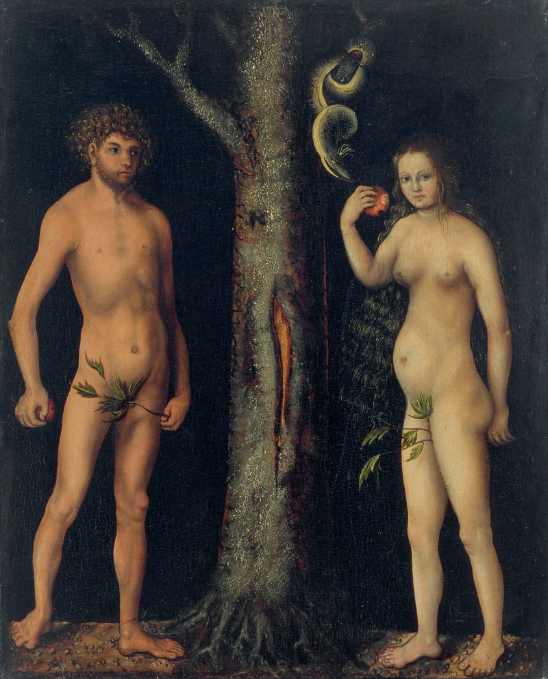 Adam et Ève - Lucas Cranach the Elder