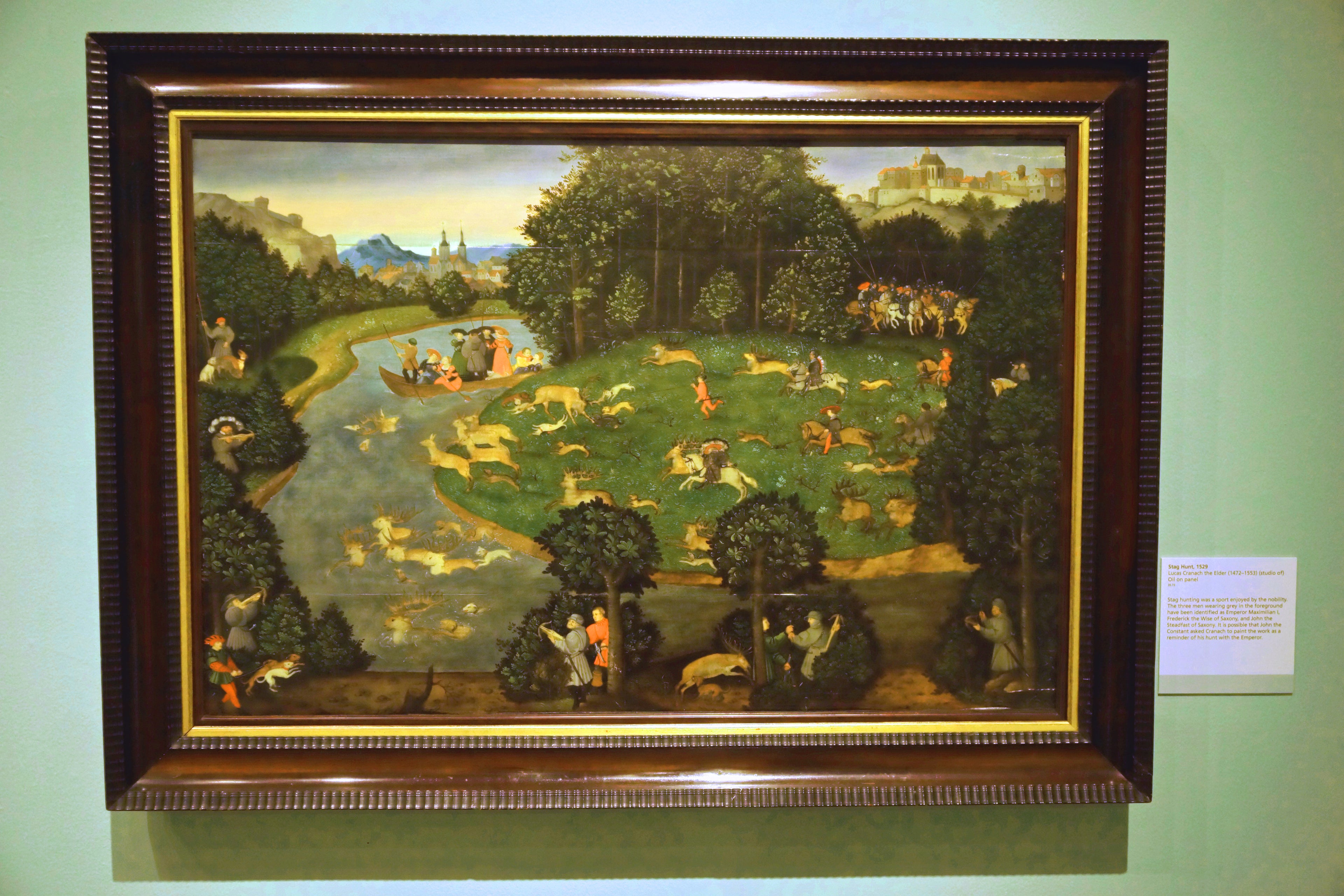 La chasse au cerf - Lucas Cranach the Elder