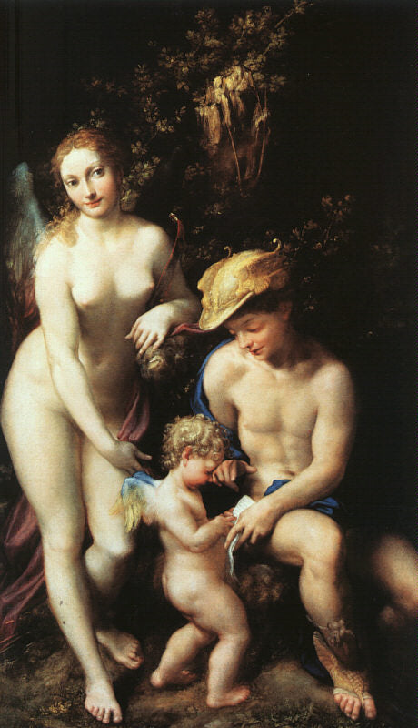 L'Éducation de Cupidon - Antonio da Correggio
