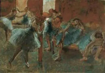 Danseuses en répétition - Edgar Degas