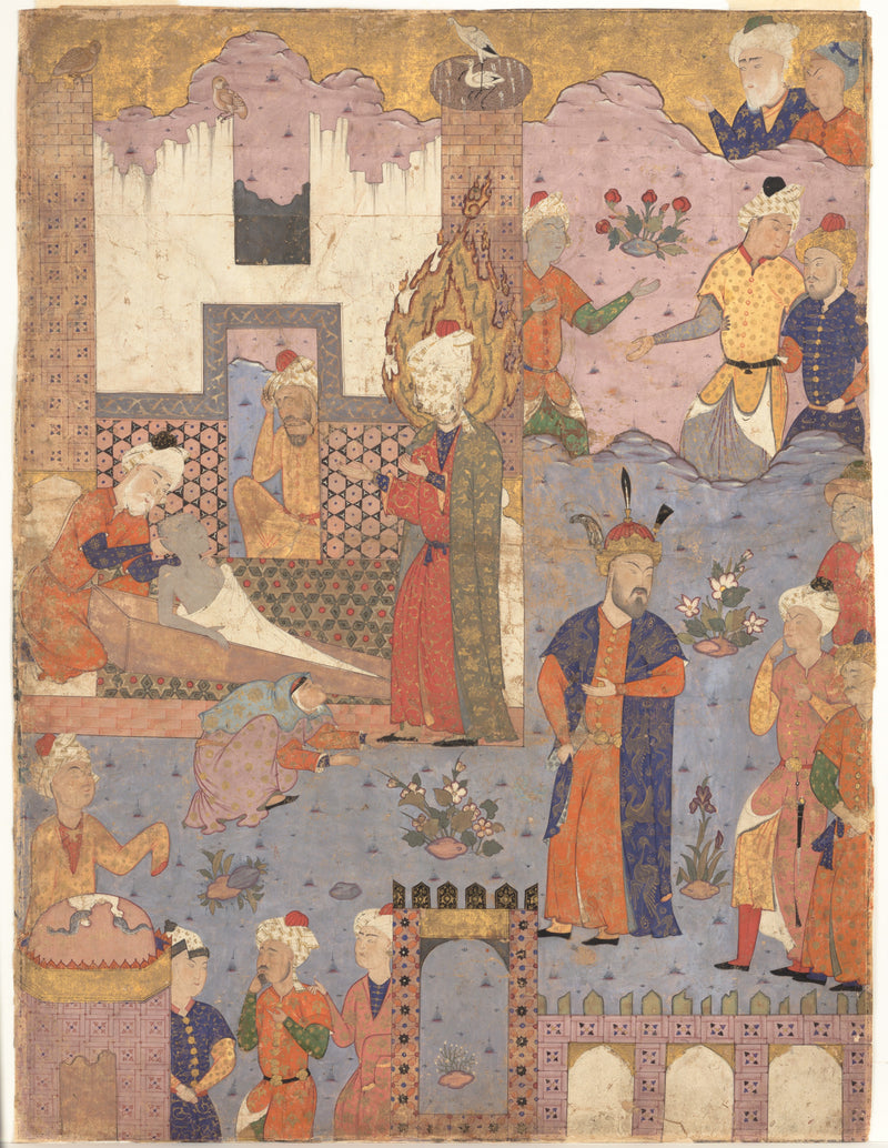 Muhammad rend la santé à l’enfant malade - Atelier persan anonyme