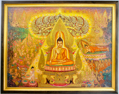 La Vie de Bouddha | 240 x 180 cm