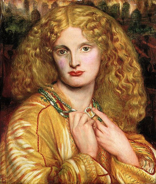 Hélène de Troie - Dante Gabriel Rossetti