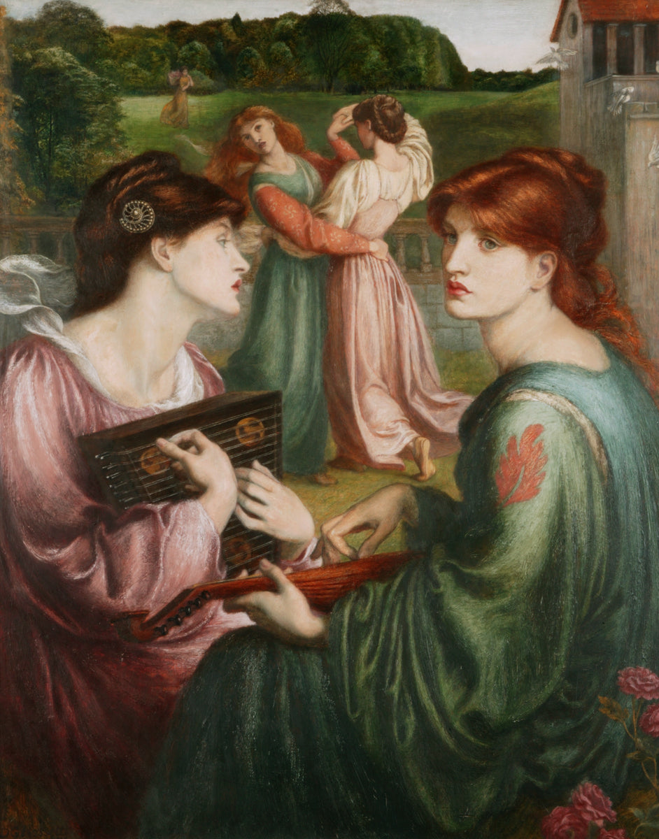 Le pré de Bower - Dante Gabriel Rossetti