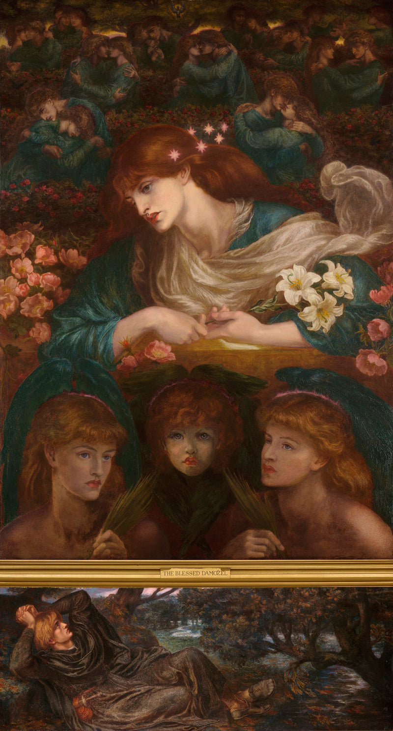 La Damoiselle élue - Dante Gabriel Rossetti