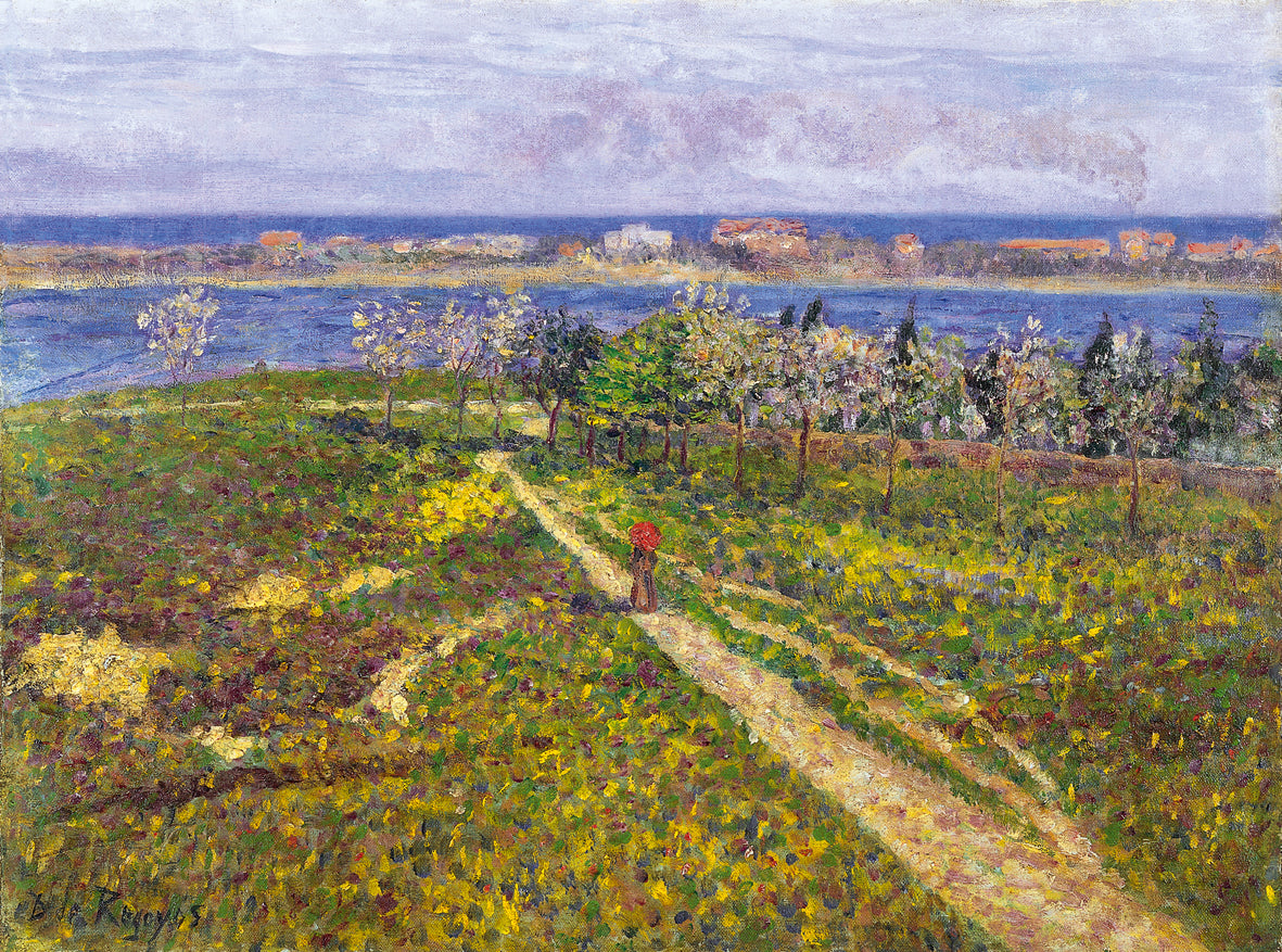 The Almond Tree in Blossom - Darío de Regoyos